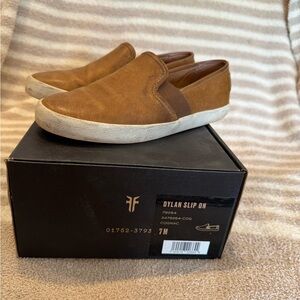 Frye Brown Loafers Sleek Slip-On Design